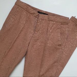 EUC Zara Lace Jacquard Trousers